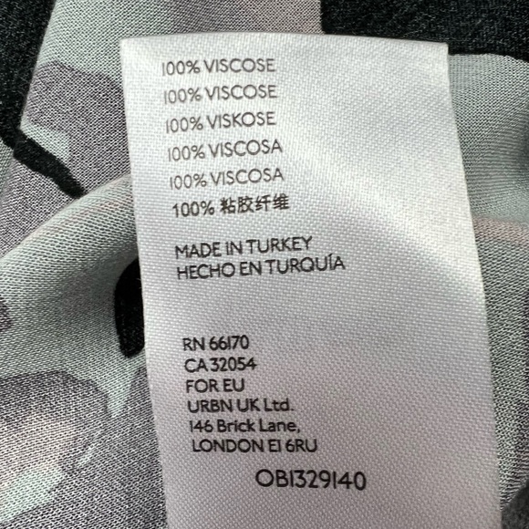 Anthropologie Maeve Rita Floral Tunic Blouse Top Longline Button Up Oversized S - Picture 9 of 12